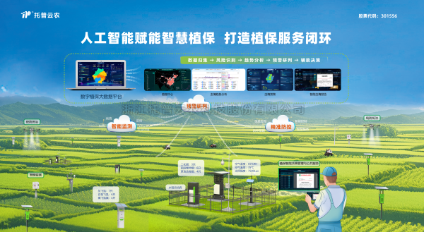 深化“AI+植保”融合应用，托普云农打造数智植保全链路闭环